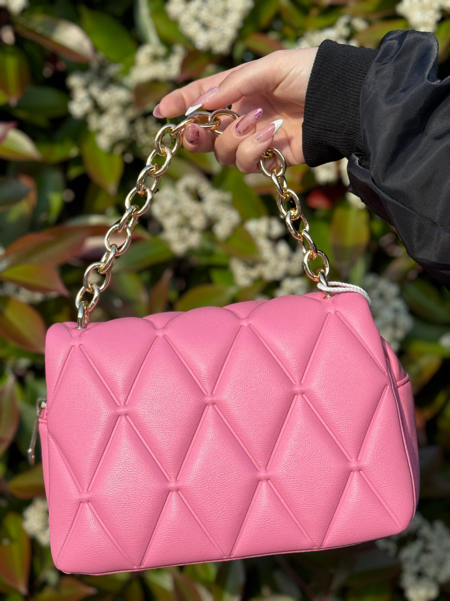 BORSA ECOPELLE BARBIE CON CATENA