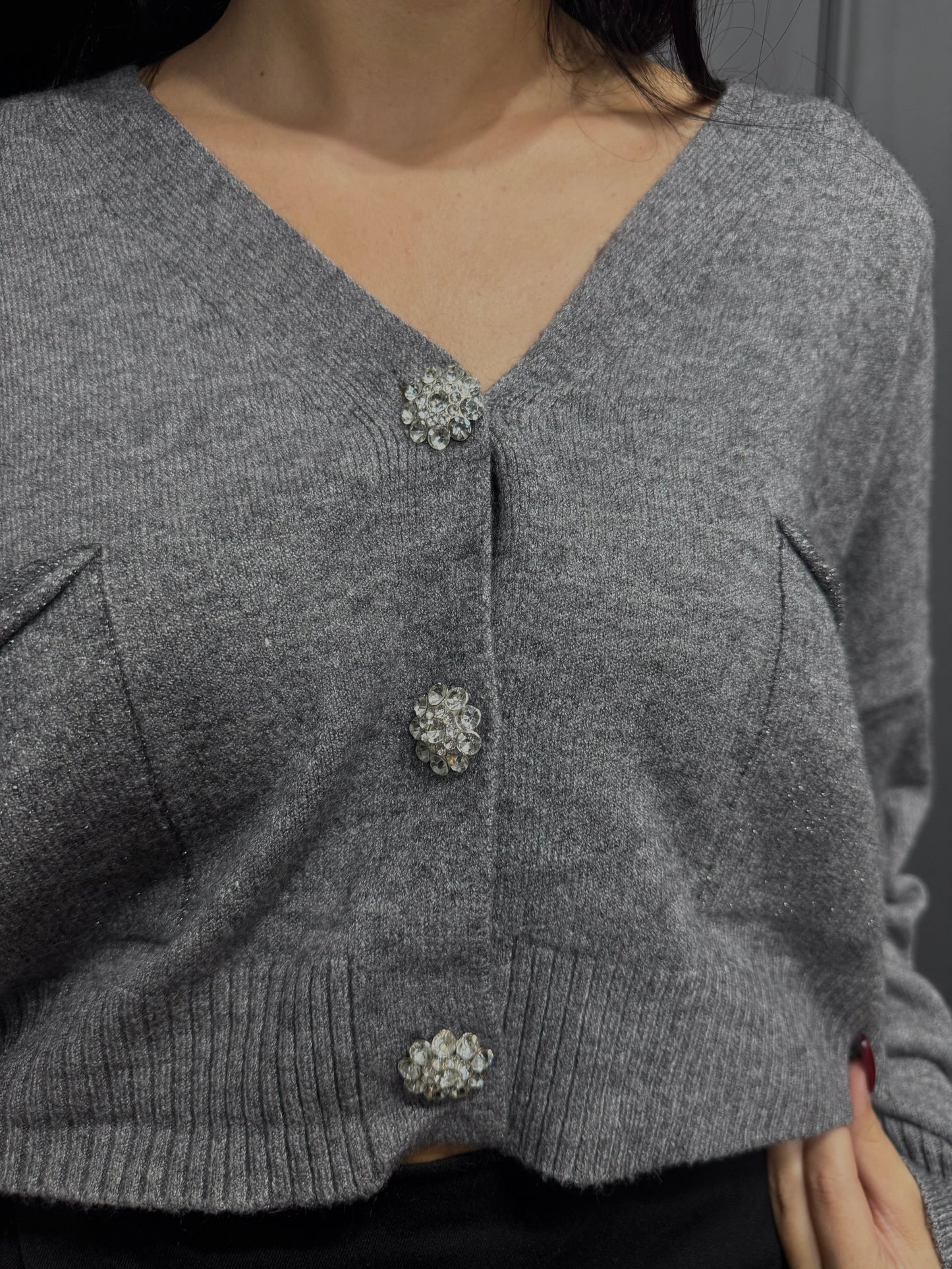 CARDIGAN CRISTALLO