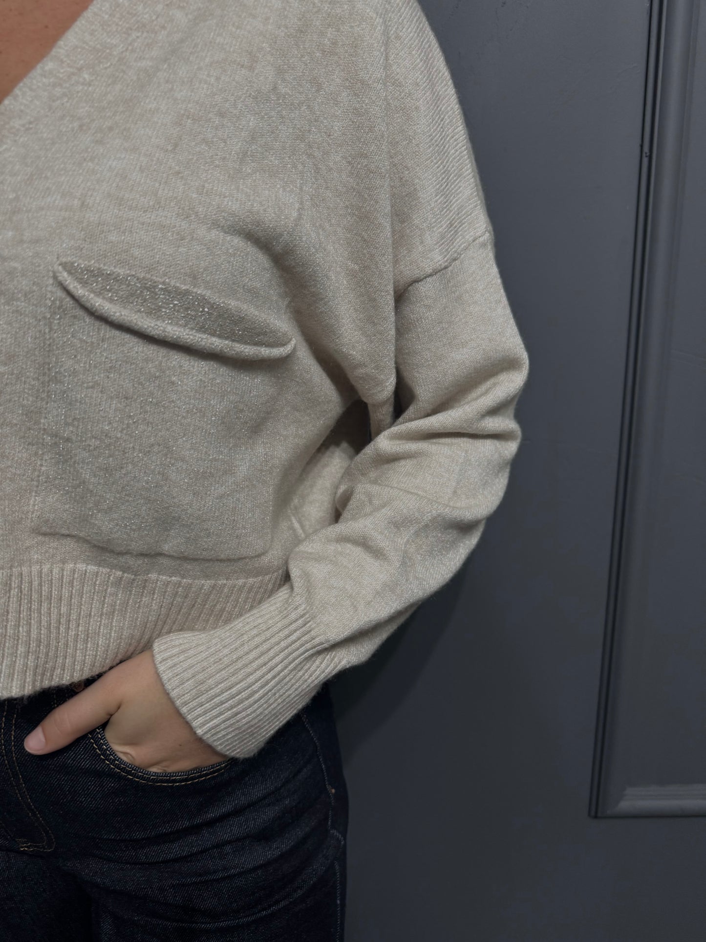 CARDIGAN CRISTALLO