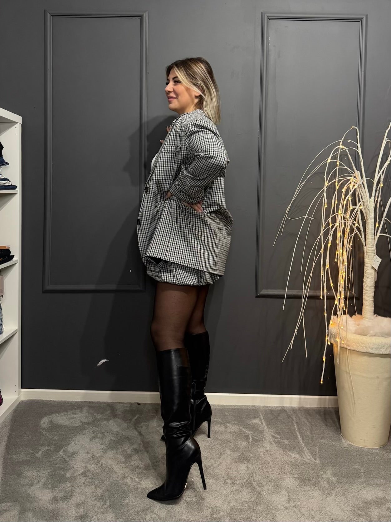 Coordinato a quadretti
