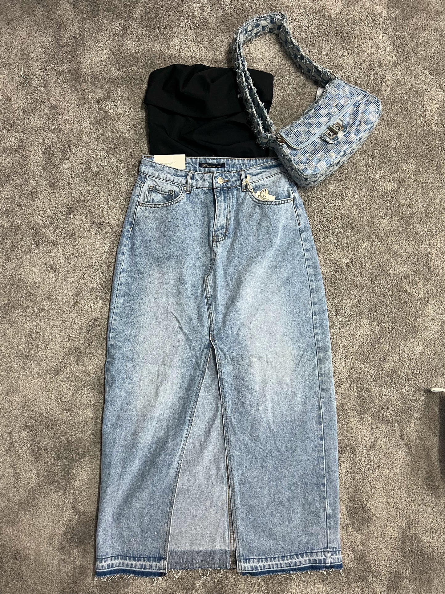 LONGUETTE DENIM SPACCO