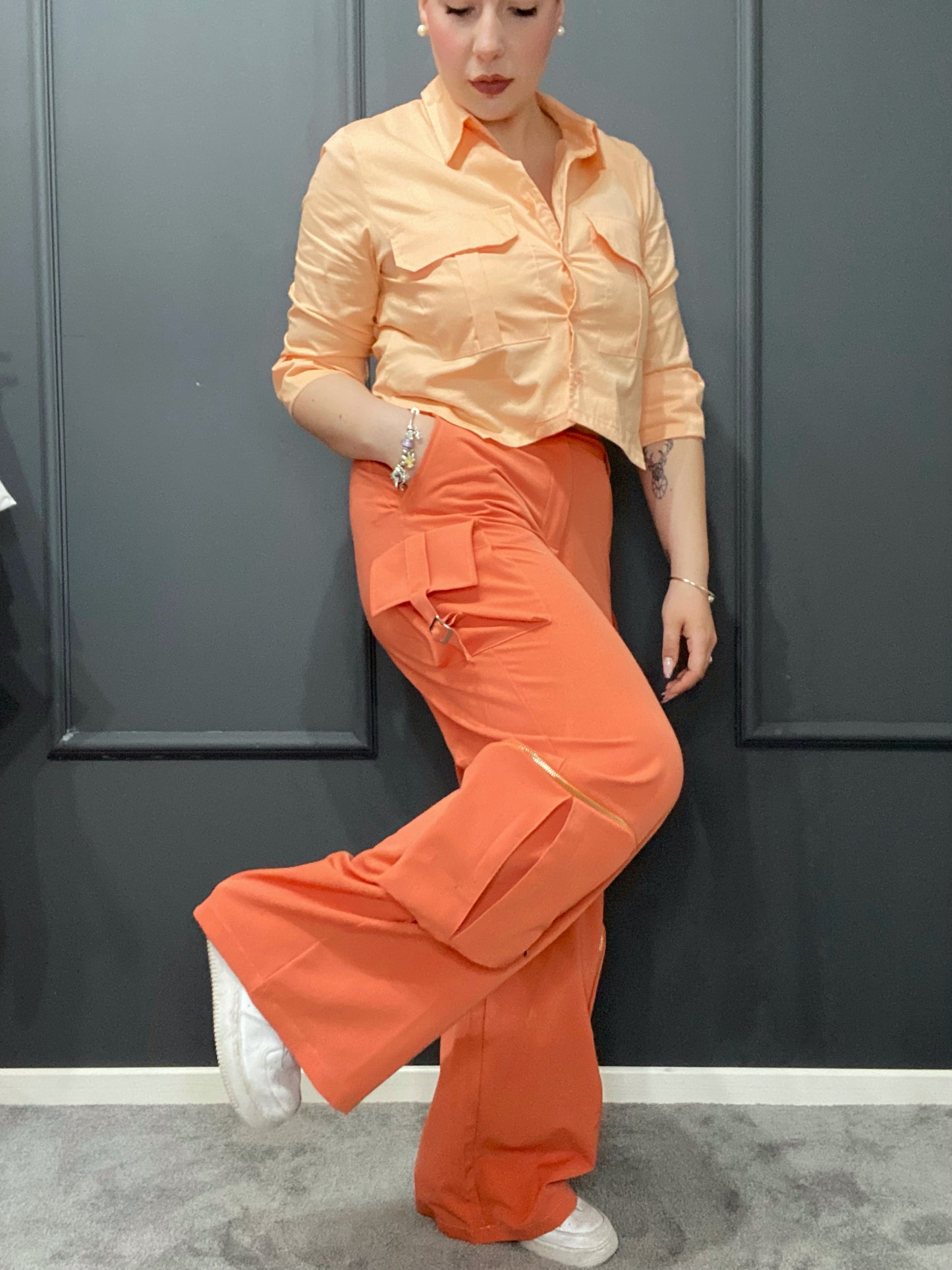 PANTALONE CARGO ZIP