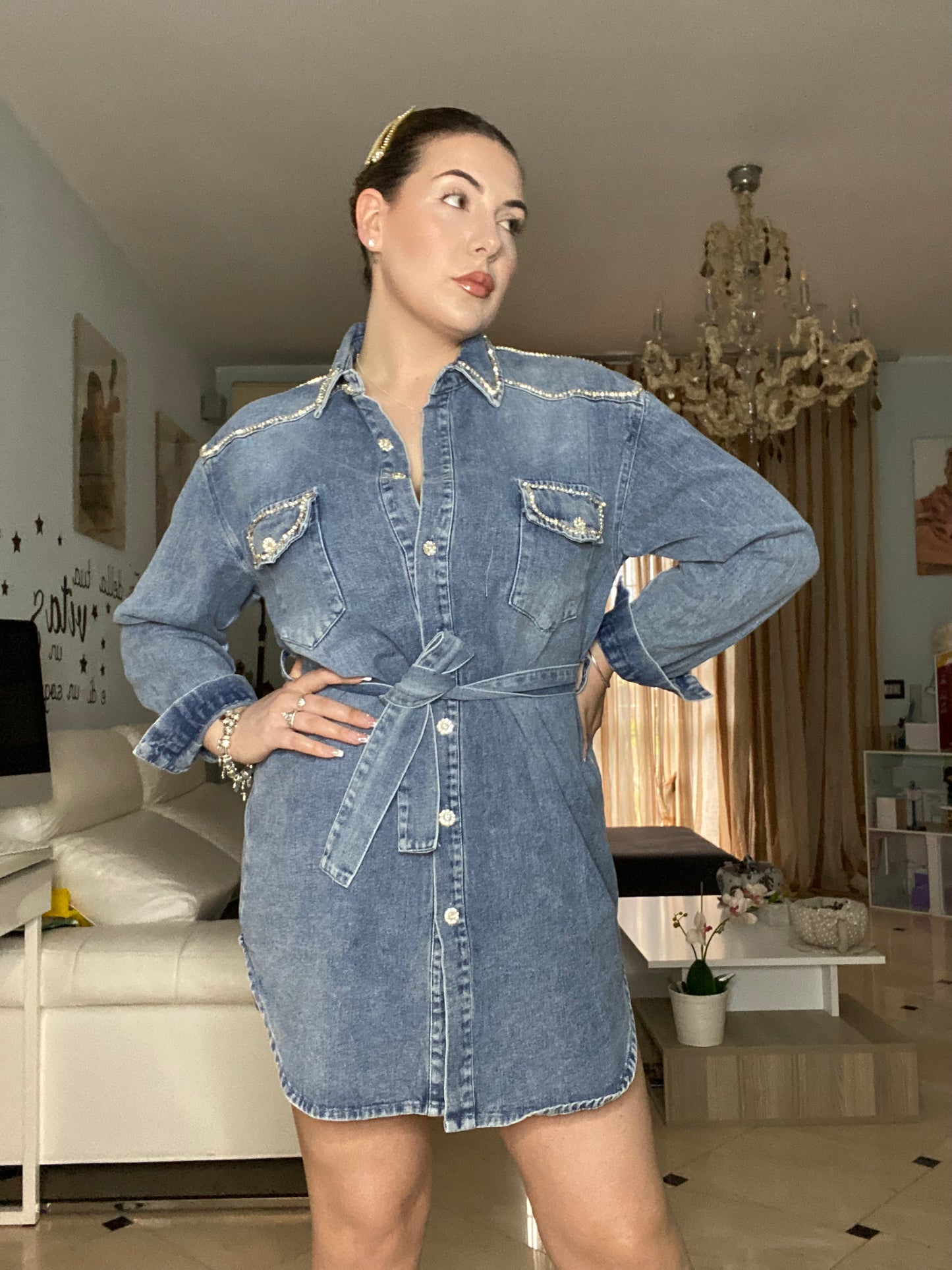 VESTITO IN DENIM