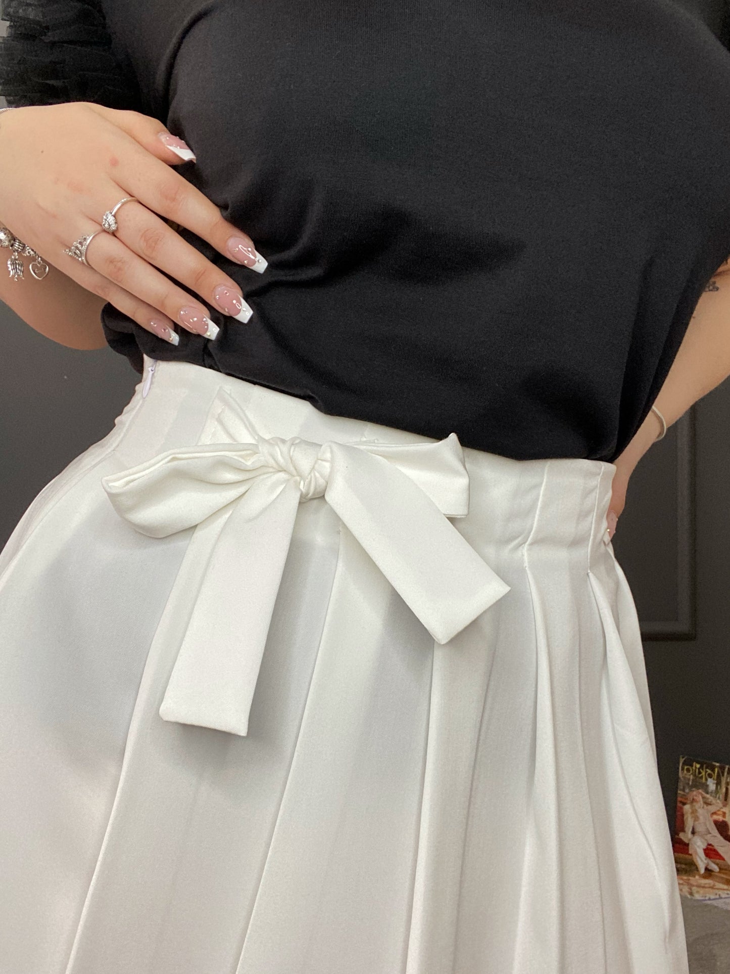 GONNA A PIEGHE CON FIOCCO