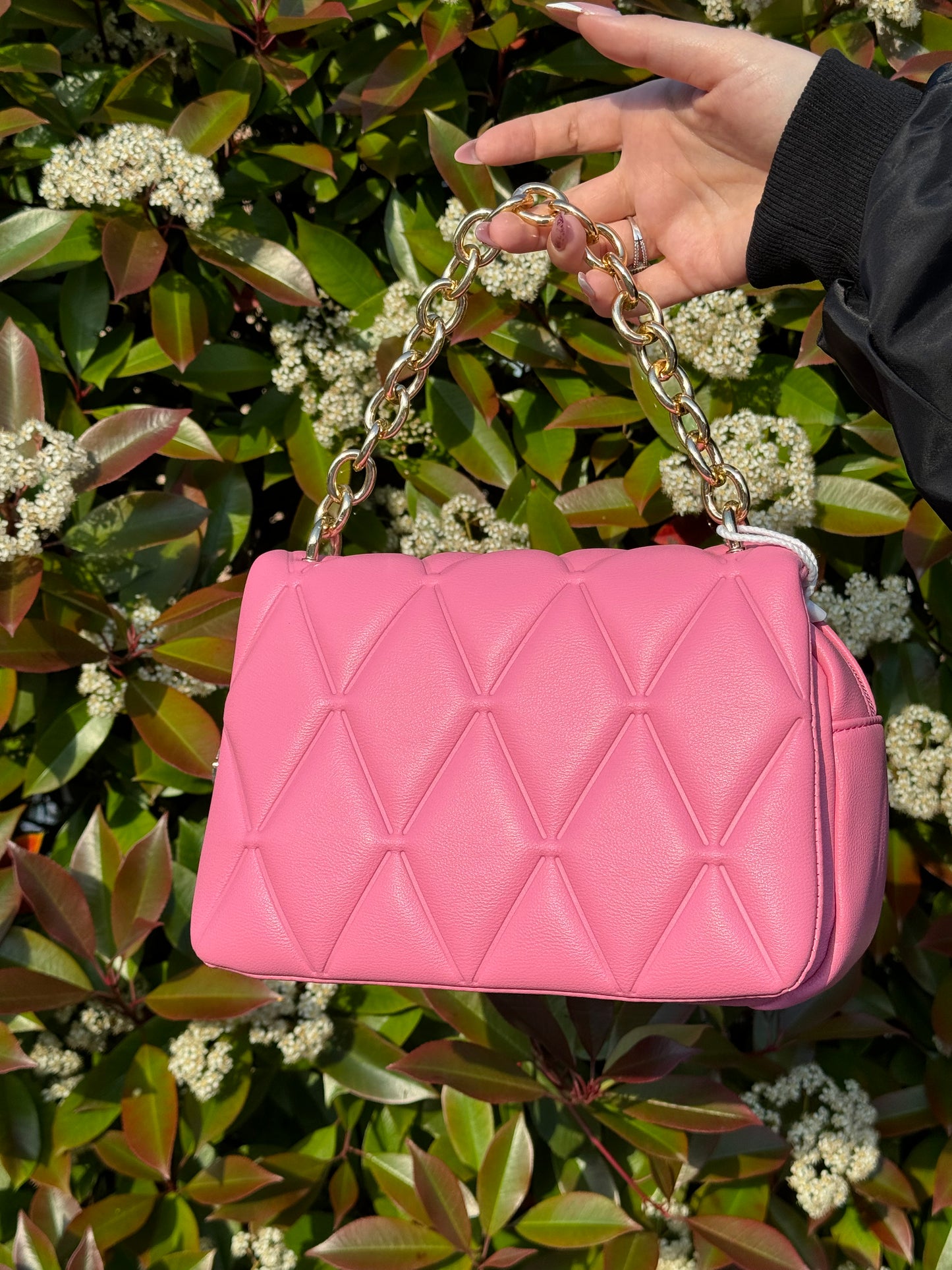 BORSA ECOPELLE BARBIE CON CATENA