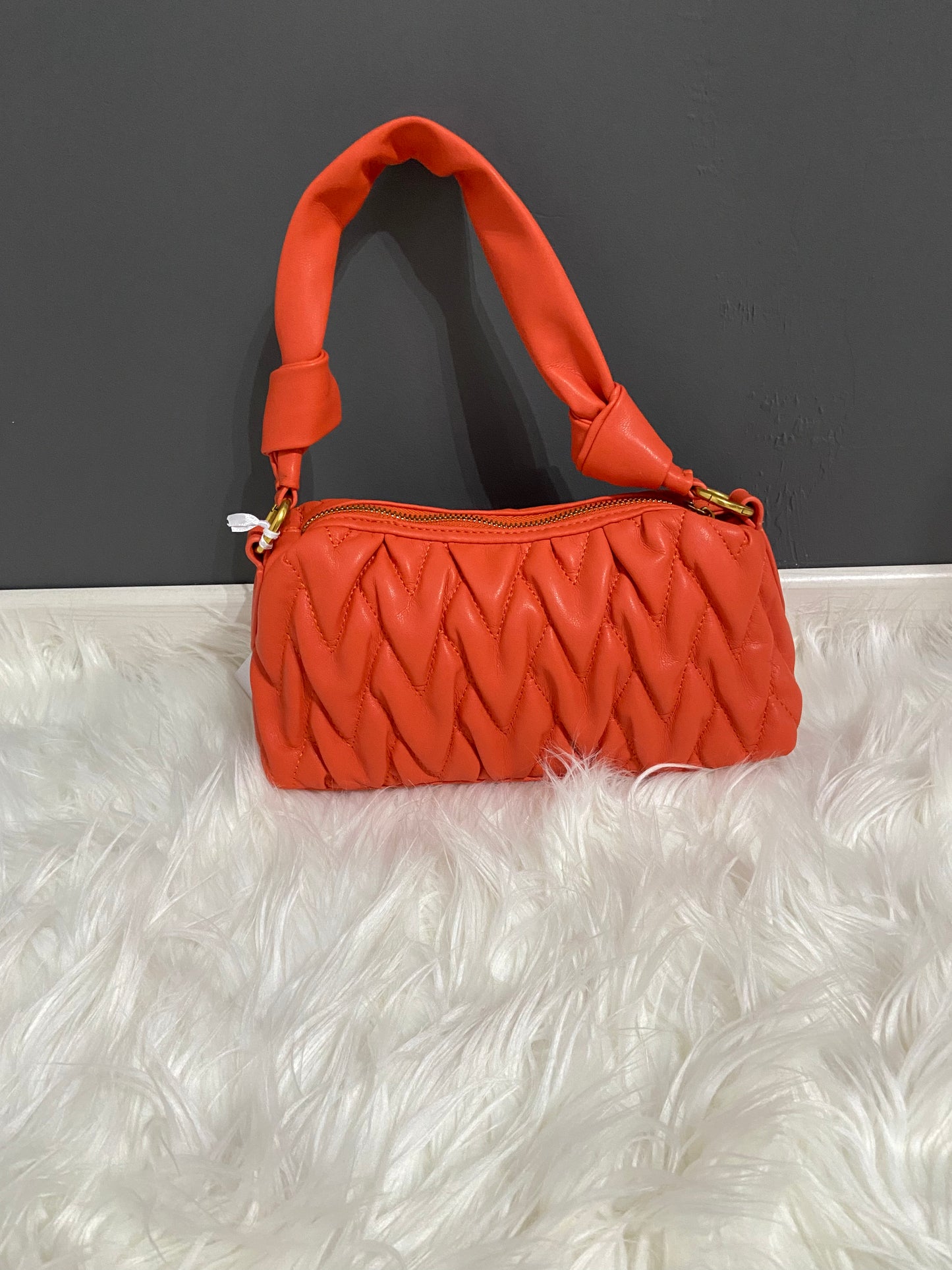 BORSA ECOPELLE NODI ORANGE